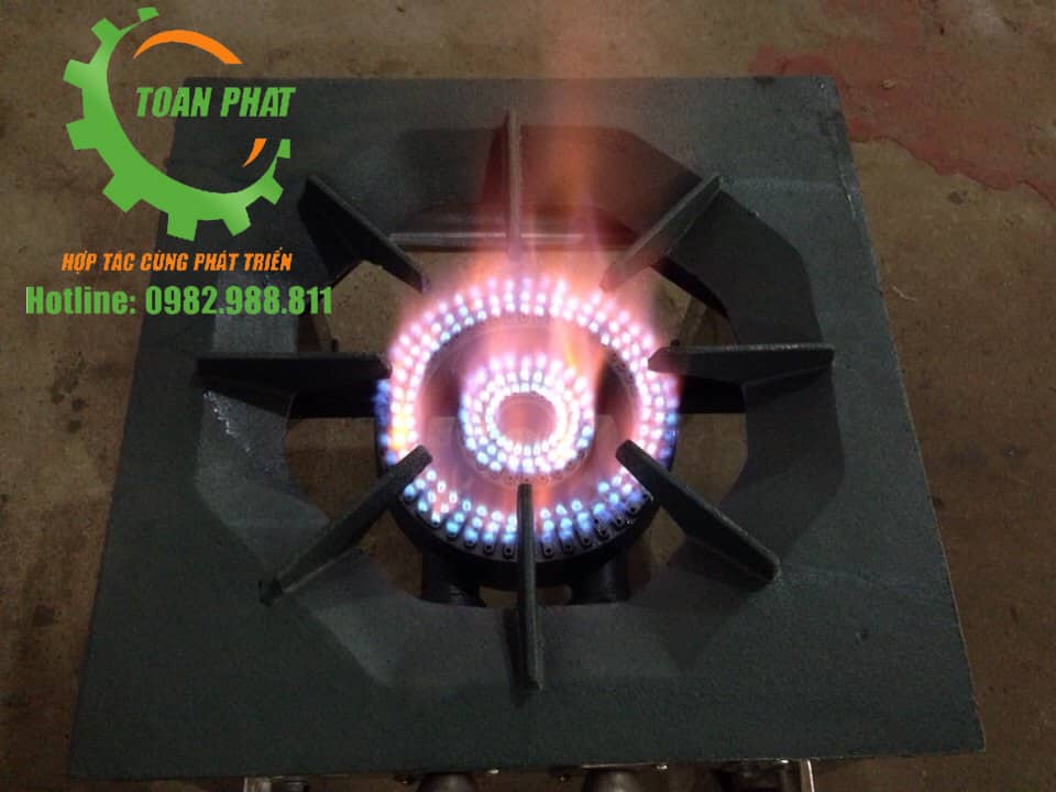 Bếp hầm đơn 1 họng đốt 2 vanh lửa