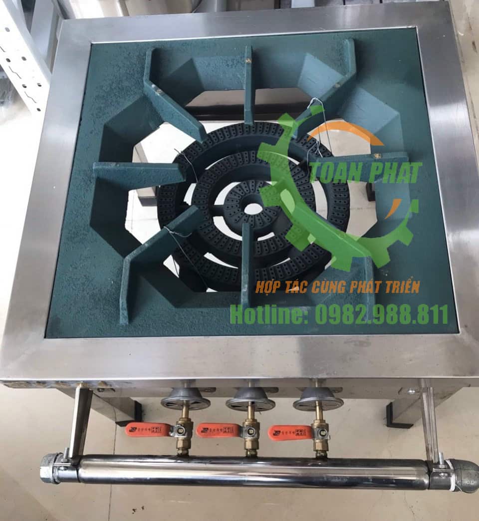 Bếp hầm đơn 1 họng đốt 3 vanh lửa