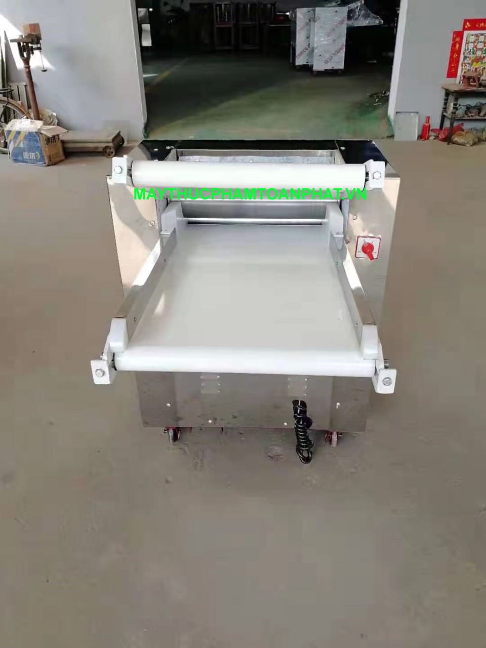 Máy cán bột bánh bao, cán bột đế bánh pizza