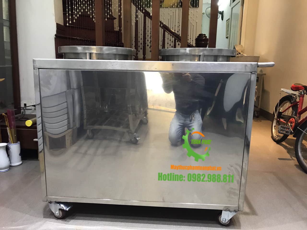 Máy làm bánh Crepe đặt theo yêu cầu