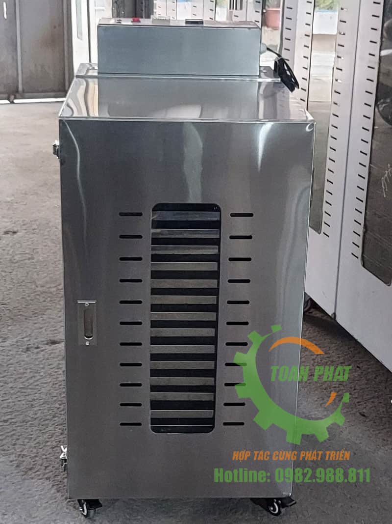 Máy sấy cá 20 khay 1 cánh
