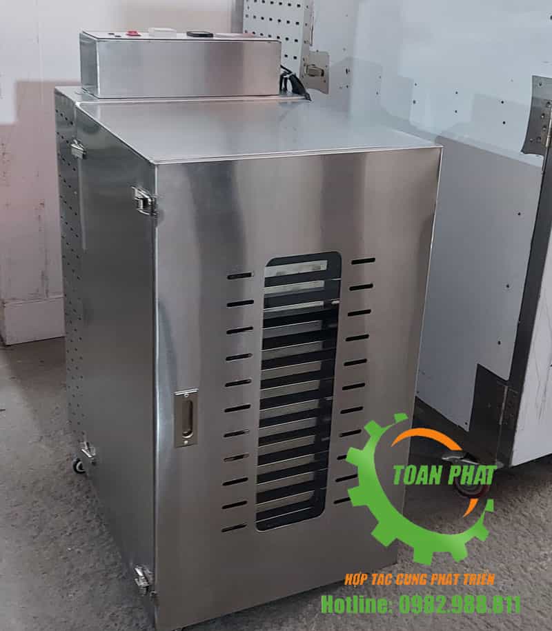 Máy sấy cá 20 khay 1 cánh