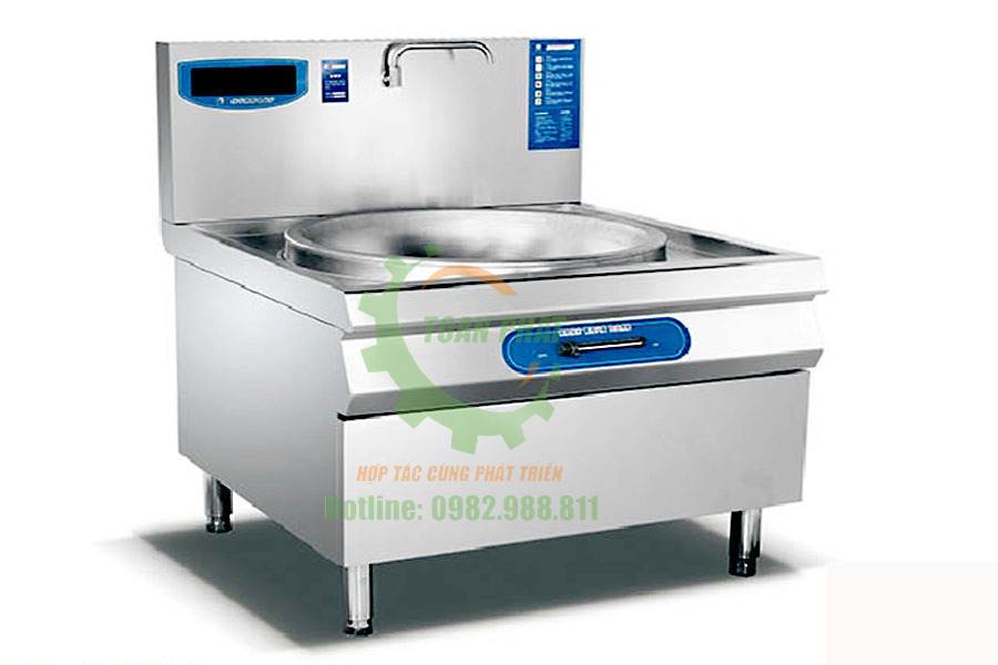 Bếp từ công nghiệp đơn mặt lõm chảo liền