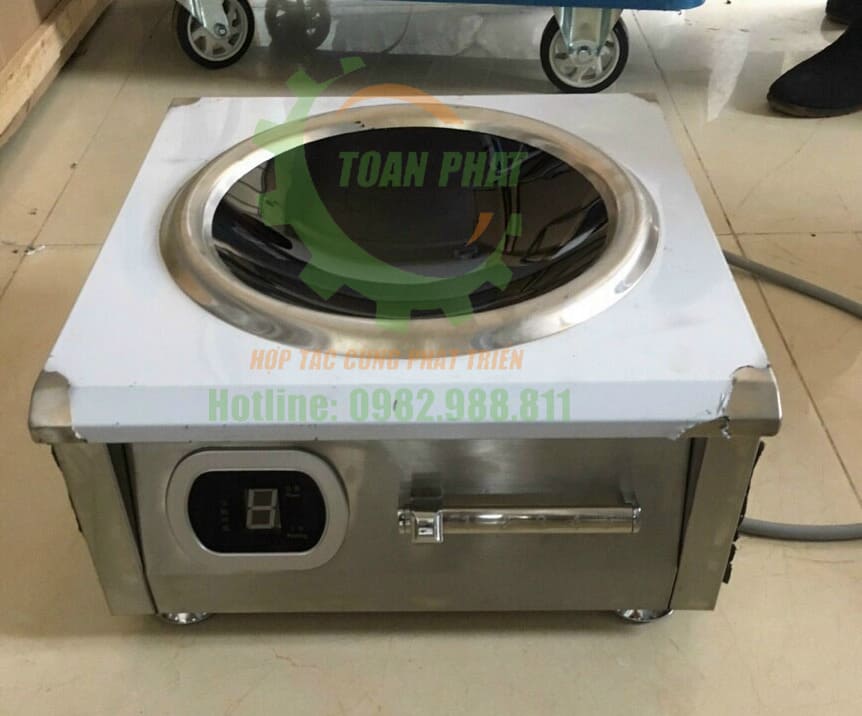 Bếp từ công nghiệp đơn mặt lõm chảo rời