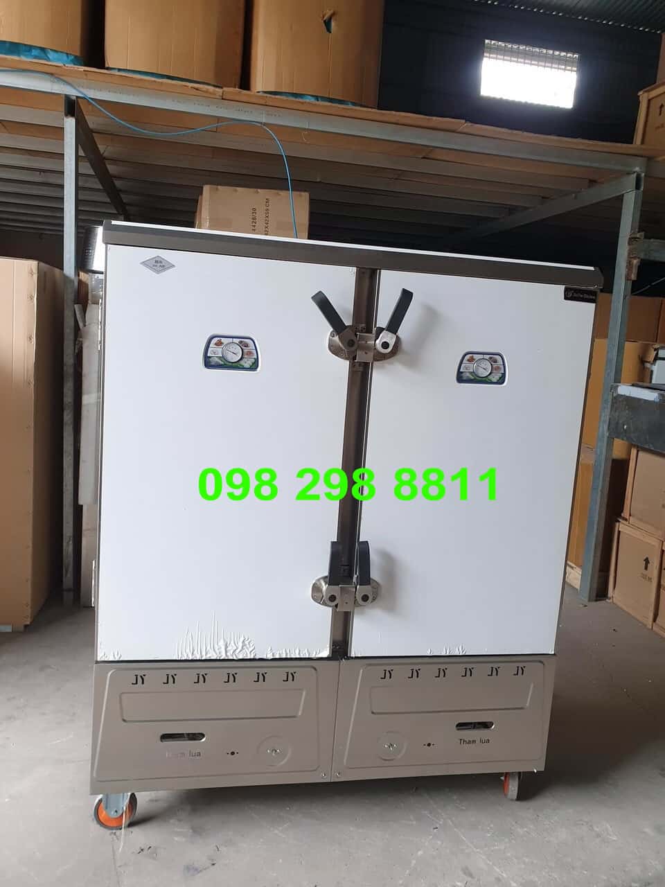 Tủ hấp xúc xích