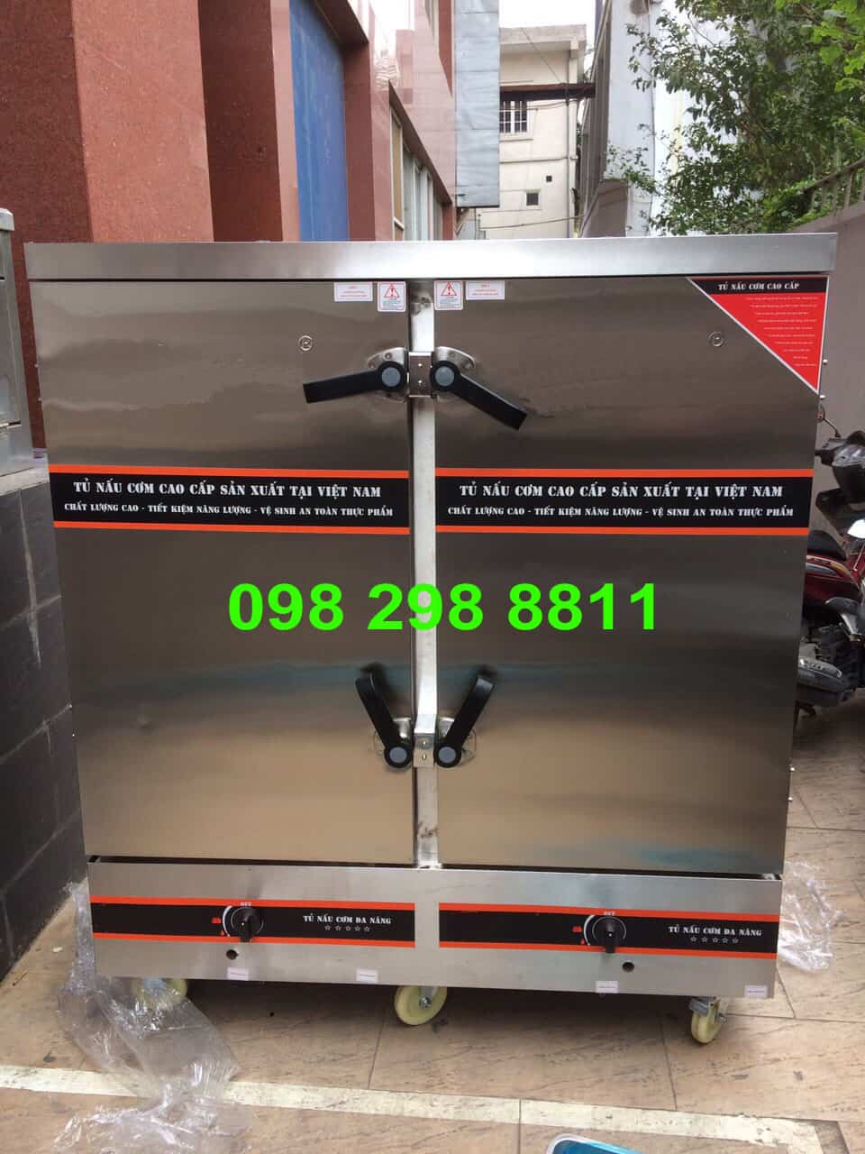 Tủ hấp giò chả công nghiệp