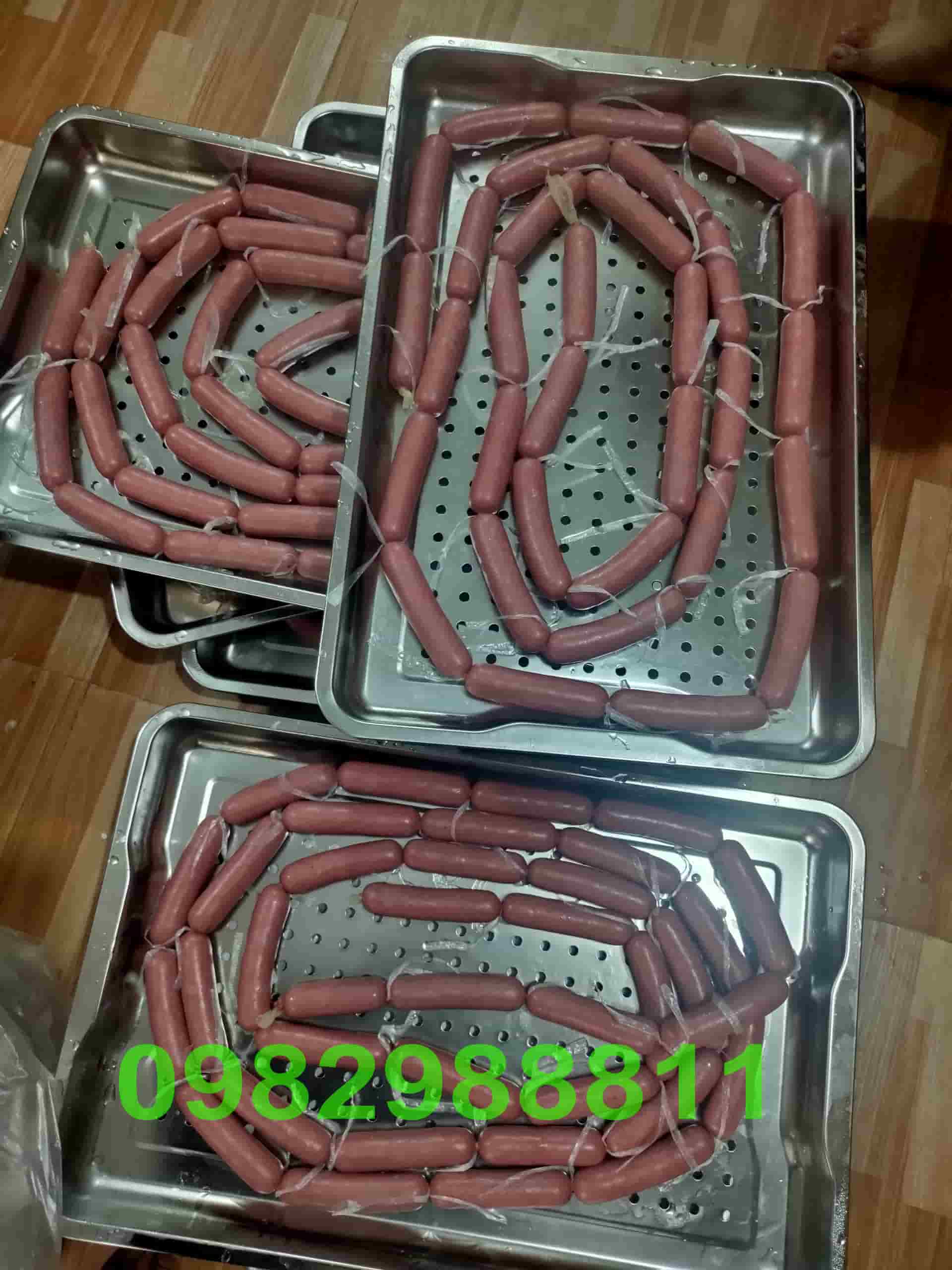 Tủ hấp xúc xích