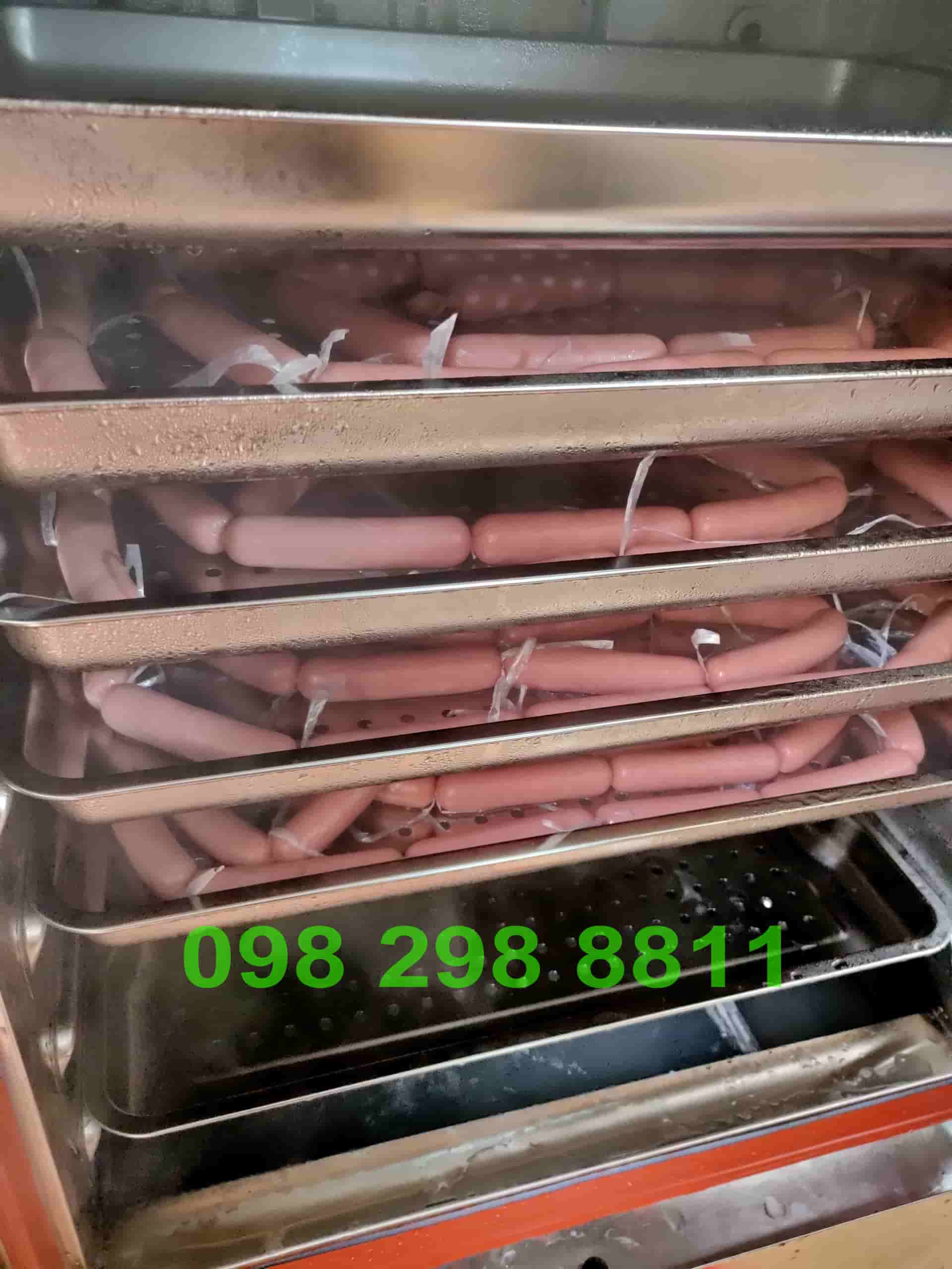 Tủ hấp xúc xích