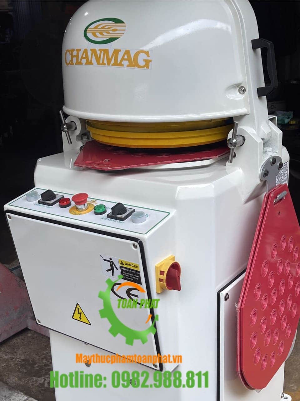 Máy chia vê bột 30-36 phần Chanmag