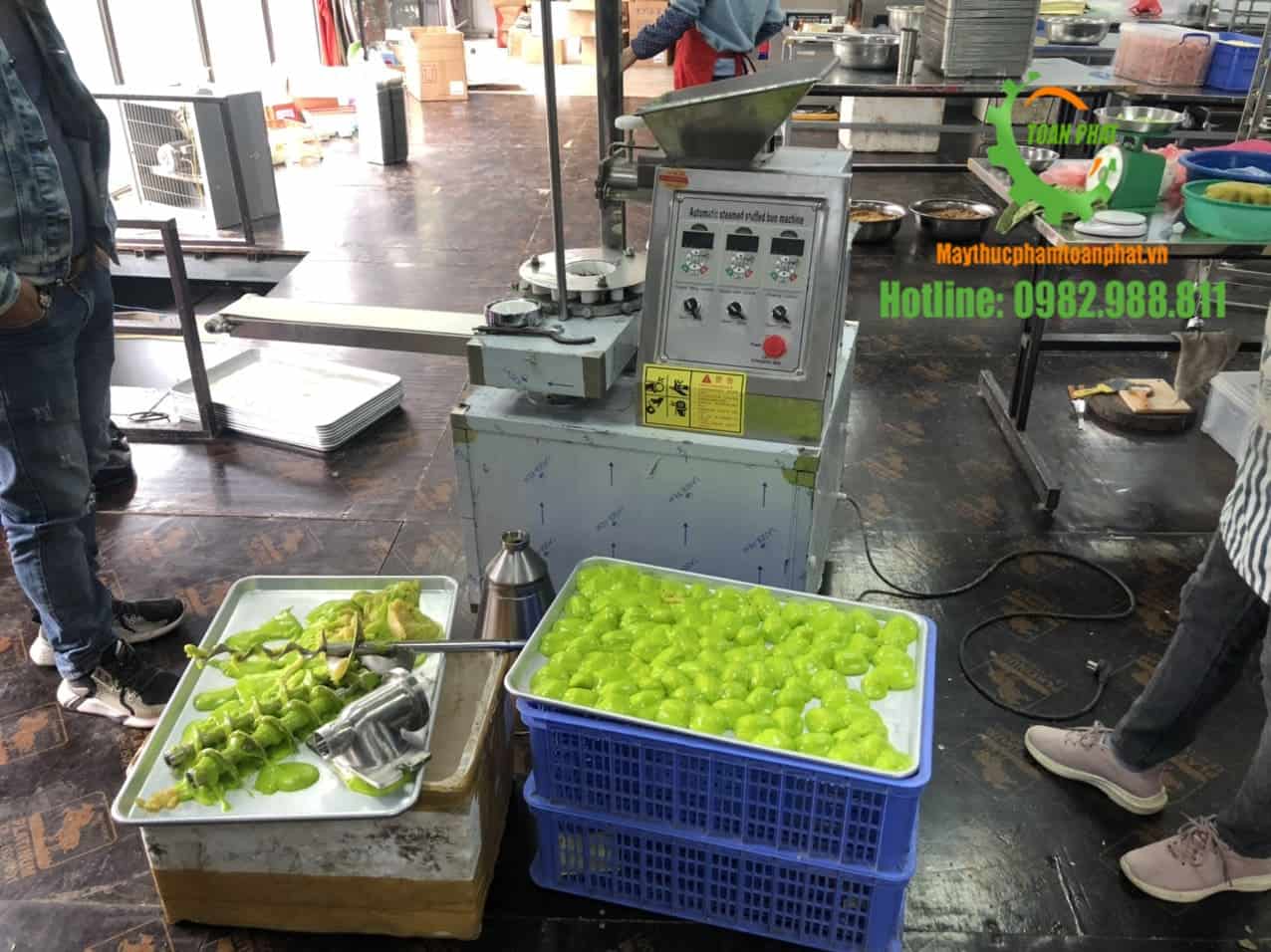 Máy làm bánh cốm, bánh phu thê - bánh xu xê