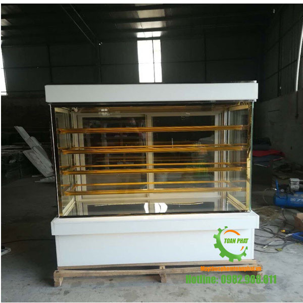 Tủ Trưng Bày Bánh Sinh Nhật Vuông 5 tầng 1,8m