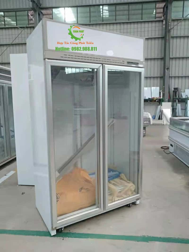 Tủ mát 2 cánh kính