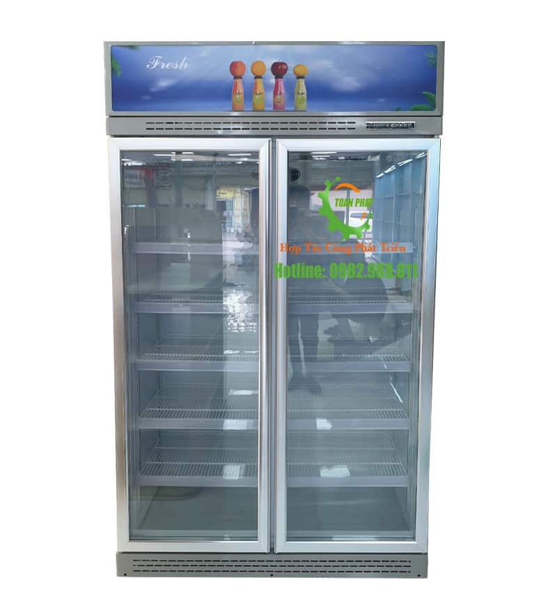 Tủ mát 2 cánh kính