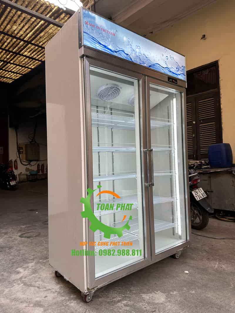 Tủ mát 2 cánh bảo quản hoa tươi