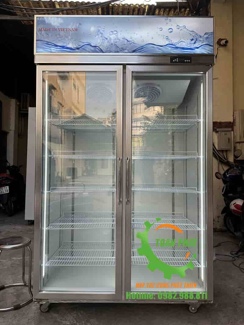Tủ mát 2 cánh bảo quản hoa tươi
