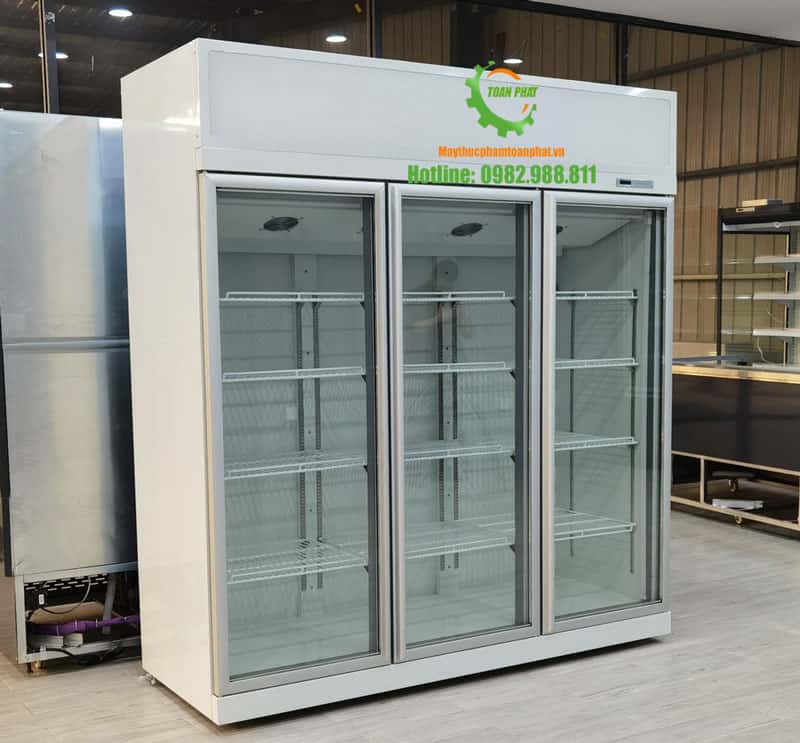 Tủ mát 3 cánh kính
