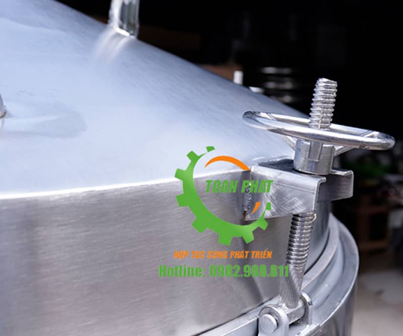 Nồi nấu rượu bằng điện 50kg/mẻ