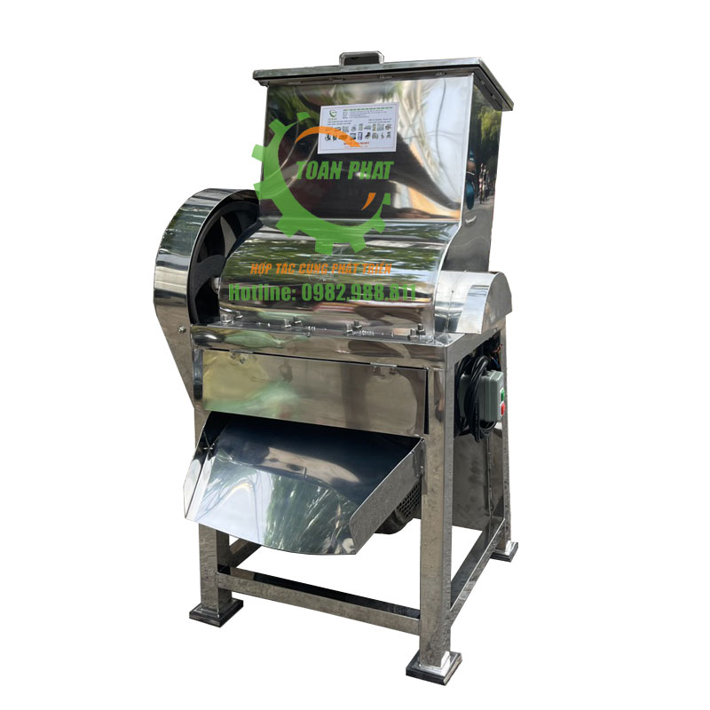 Máy băm chặt mỡ đông lạnh công nghiệp