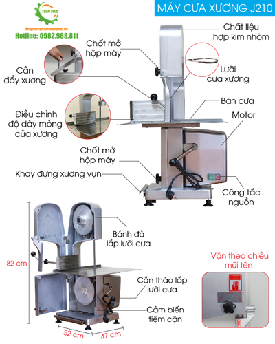 Máy cưa xương JG210 cao cấp