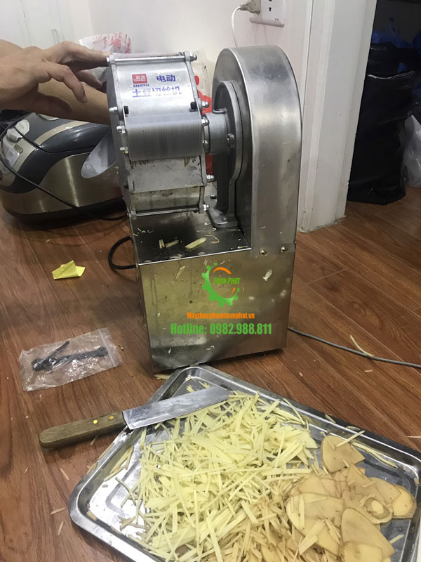 Máy thái rau củ quả mini