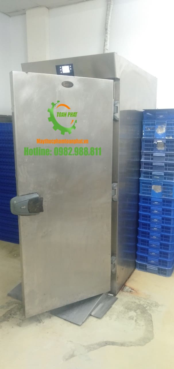 Tủ cấp đông nhanh Italya loại xe đẩy khay