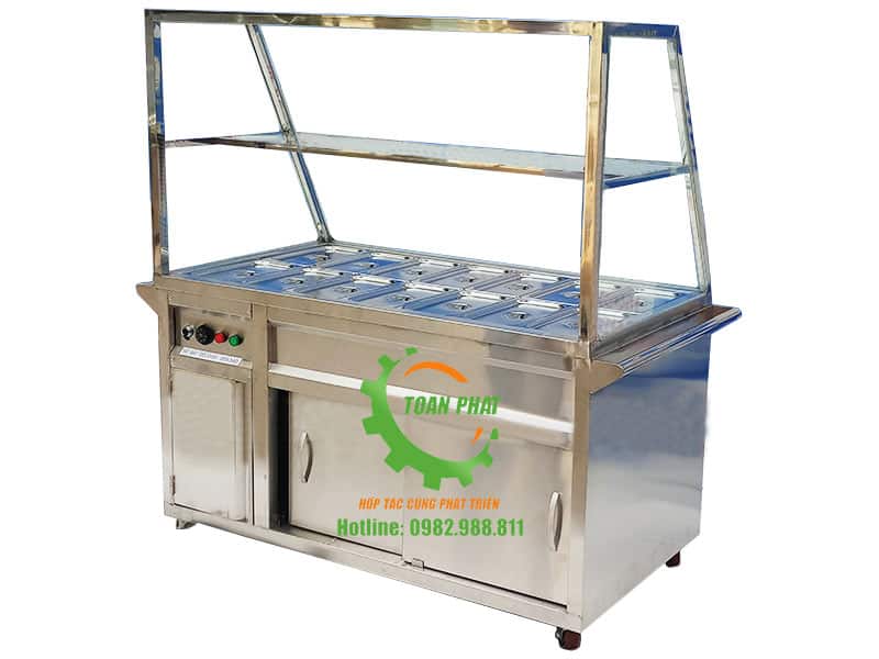 Tủ giữ nóng thức ăn 14 khay