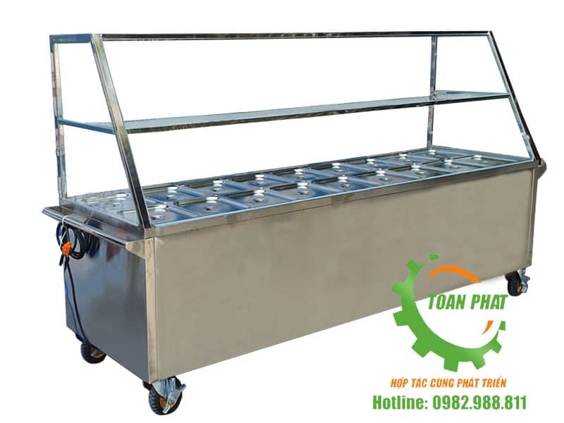 Tủ giữ nóng thức ăn 18 khay