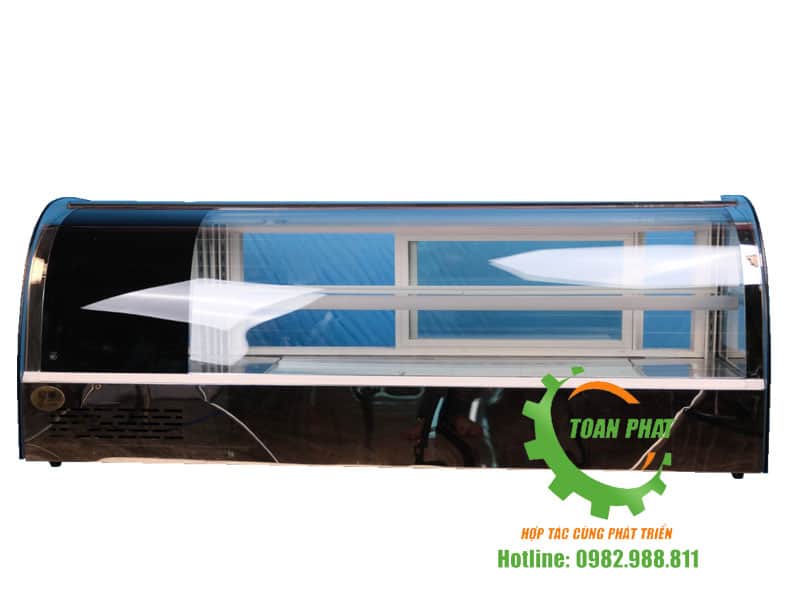 Tủ trưng bày Sushi 1,8m 2 tầng
